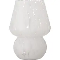 Bloomingville Halim Vaas | Blanc | Verre | 82060243