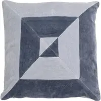 Bloomingville Coussin Aban | Bleu | Coton | 82058106