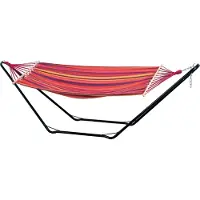 Amazonas Beach Set Hammock Argenté 290 x 100 cm