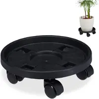 Relaxdays Plateaux roulettes