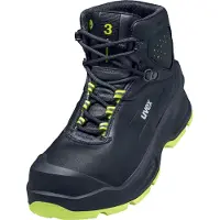 Uvex bottes 3 S3 noir, jaune largeur 12 taille 49