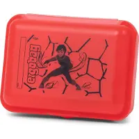 Ergobag Boîte à goûter SupBärheld, Lunch box, Multicolore, Rouge