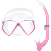 Mares Aquazone Pirate Junior Snorkeling Set Rose Enfants