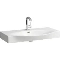 Laufen Palace Lavabo à encastrer, 1 trou pour robinet, avec trop-plein, 900x510mm, blanc, H81170200 (510 mm, 900 mm)