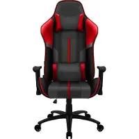 ThunderX3 Fauteuil compatible BC3 Boss (Noir/Rouge), Chaise gaming, Rouge, Noir