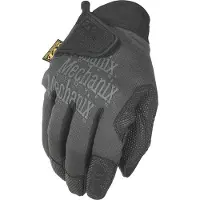 Quantum Mechanix Wear : Gants de travail Specialty Grip (grand, noir/gris)