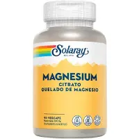Solaray Magnesium Citrate 90 Units Blanc