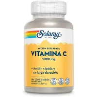 Solaray Vitamin C 1000mgr Orange 100 Units Blanc
