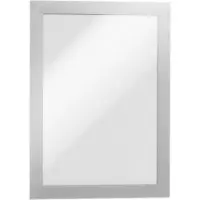 Durable Cadre d'information Duraframe - format A5- gris argenté -10 pièces