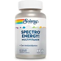 Solaray Spectro Energy! Multi-vita-min Capsules 60 Units Blanc
