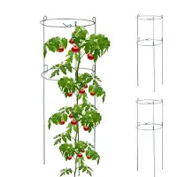 Relaxdays 3x support pour plantes grimpantes (26 cm, 26 cm)