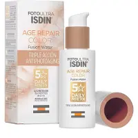 Isdin Age Repair Color Spf50 50ml Facial Sunscreen Clair Homme