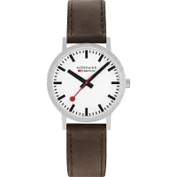 Mondaine Classic 40 Mm Watch Marron