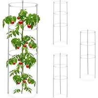 Relaxdays Support pour plantes grimpantes (22 cm, 22 cm)