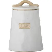 Bloomingville Pot Bandit Avec Couvercle | Blanc | Grès | 82057718