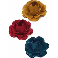 Siena Garden Tuteur Fibre de verre Fleur Tim & Tom, H 100 cm, Fibre de verre en rouge (100 cm, 6.50 cm)