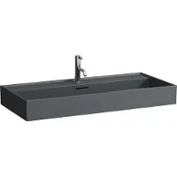 Laufen Kartell lavabo à poser, 3 trous pour robinet, avec trop-plein, 1000x460mm, H8163377581081