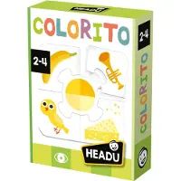 HEADU Jeu de puzzle éducatif Colorito (2 - 4 Années)