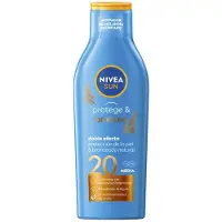 Nivea Sun Protect & Tan Sun Lotion Fp20, 200 ml