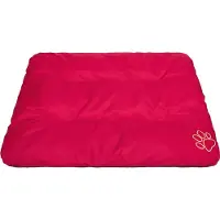 HOBBYDOG Coussin pour chien Matelas pour chien Lit pour chien Lit pour animal Coussin pour chien Lit pour chat - Eco - 90 x 60 cm [Taille : L] - Rouge