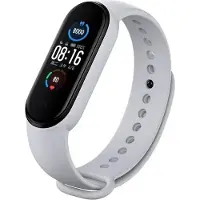Screen Guard Professional Bracelet de remplacement Xiaomi Mi Smart Band 6 Silicone Strap (Silicone), Sangles de montre, Gris