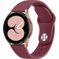 Screen Guard Professional Bracelet sport Silicone Strap (Silicone), Sangles de montre, Rouge