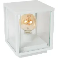 Lucide Lampe à piédestal Claire pour les fondations blanches