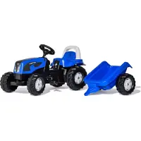 Rolly Toys Traktor mit Anhänger rollyKid Landini Powerfarm Kinder 2,5 - 5 Jahren