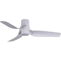 Beacon Ventilateur de plafond avec lampe Nautica Ø 132cm blanc