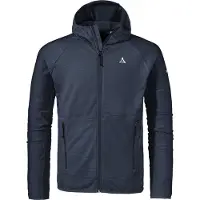 Schöffel Veste en polaire fonctionnelle 'Cascata' bleu outremer / blanc
