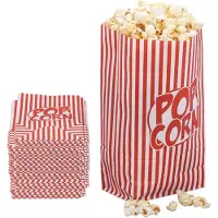 Relaxdays 100x sachets à pop-corn (100 pcs)