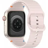 Cover-Discount Apple Watch 42/41/40mm - Bracelet sport en silicone de remplacement (Silicone), Sangles de montre, Rose