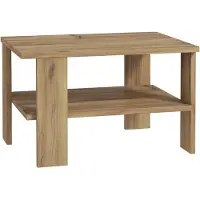 Skye Decor , Duama - Oak, table basse, chêne, 100 % PANNEAUX ESPAGNOLS REVÊTUS DE MÉLAMINE, 45 x 60 x 37 cm