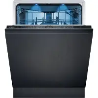 Siemens iQ500, Lave-vaisselle entièrement intégré, 60 cm, XXL, varioScharnier pour situations d'installation particulières, SX95EX12CE