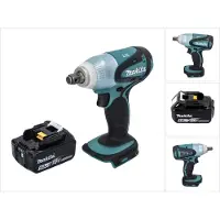 Makita DTW 251 T1 Clé à choc sans fil 18 V 230 Nm 1/2'' + 1x batterie 5,0 Ah - sans chargeur