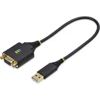 StarTech.com Usb-a To Db-9 Adapter 30 Cm Gris
