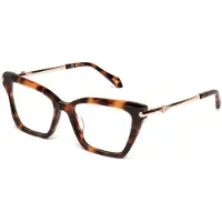 Just cavalli Lunettes de Vue VJC128 53/19/140 Avana marrone Acetato WOMAN VJC128