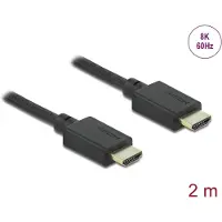 DeLOCK 901852448 2 M Hdmi Cable Noir