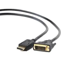 Gembird Câble vidéo et adaptateur - GEMBIRD - CC-DPM-DVIM-3M - DisplayPort vers DVI - 3m