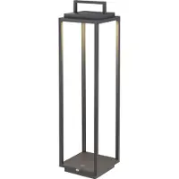 Broggi Design Luminaire Resort Anthracite, longueur : 140 mm, largeur : 140 mm, hauteur : 540 mm