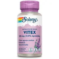 Solaray Vitex (chastetree) Capsules 60 Units Violet