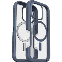 Otterbox Defender XT mit MagSafe (Apple iPhone 16 Pro), Coque pour téléphone portable, Bleu, Transparent