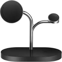 Samsung Trio Chargeur Sans Fil 15 W Noir avec Qi2