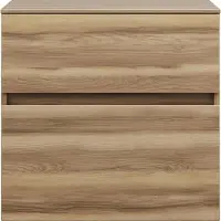 Burgbad Lin20 Armoire basse, 2 tiroirs, 600x487x580mm, USIS060F5357