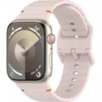 Cover-Discount Apple Watch 44/45/46/49mm - Bracelet sport en silicone de remplacement (Silicone), Sangles de montre, Rose