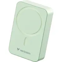 Verbatim Power bank Charge 'n' Go Essentials 20000 mAh, wireless charging, green, 69x104x29mm