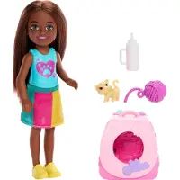 Mattel Barbie Chelsea sac à dos avec un chaton JBF45 /6