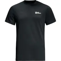 Jack Wolfskin Essential Short Sleeve T-shirt Bleu,Noir M Homme
