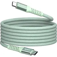 Verbatim Sync&Charge 100W 120cm USB-C/USB-C Magnetic grün 31855