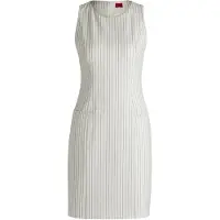 HUGO Kambali Sleeveless Dress Gris 36 Femme